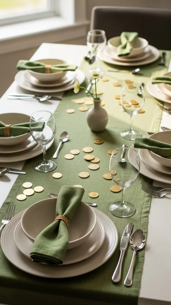 Gold Coin Table Scatter