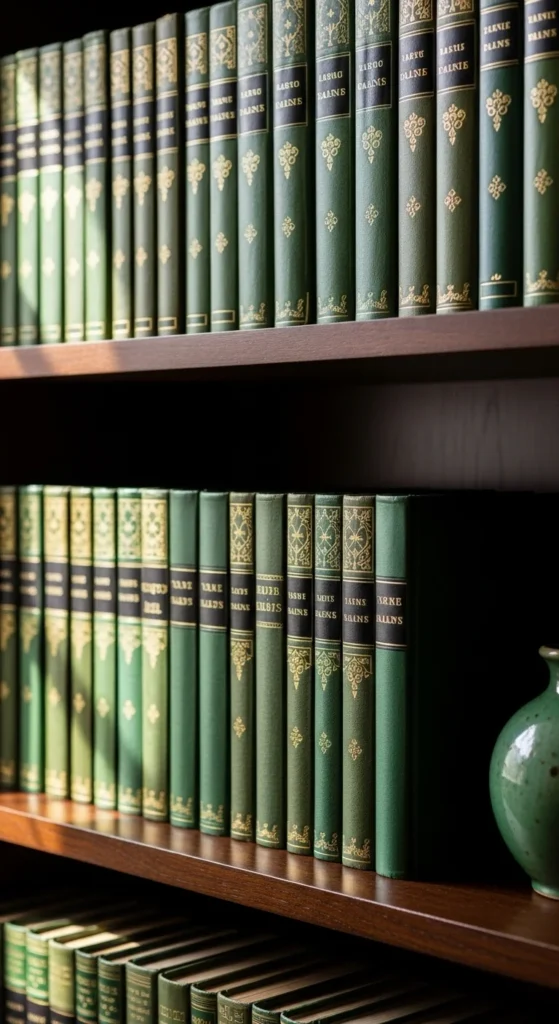 Green Books as Decor