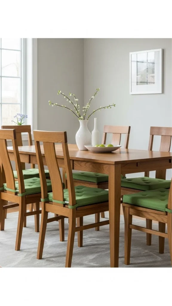Green Dining Chair Cushions