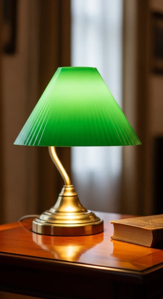 Green Lampshades