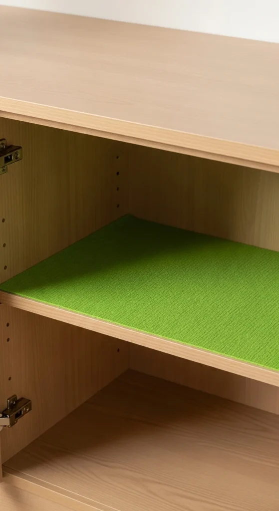 Green Shelf Liners
