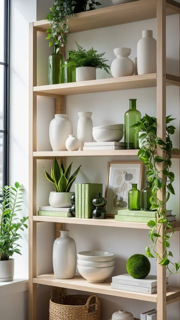 Green Shelf Styling