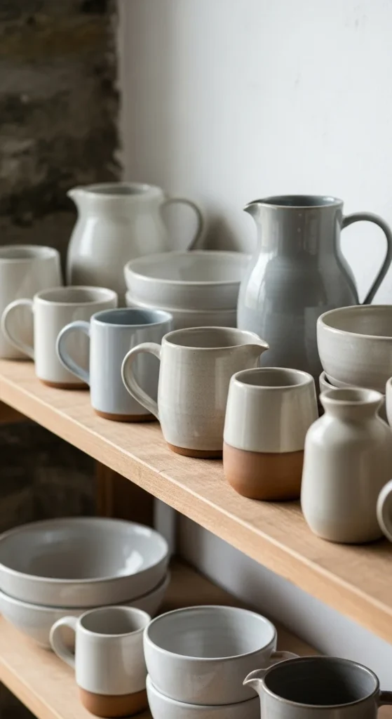Hand-Thrown Pottery Accents