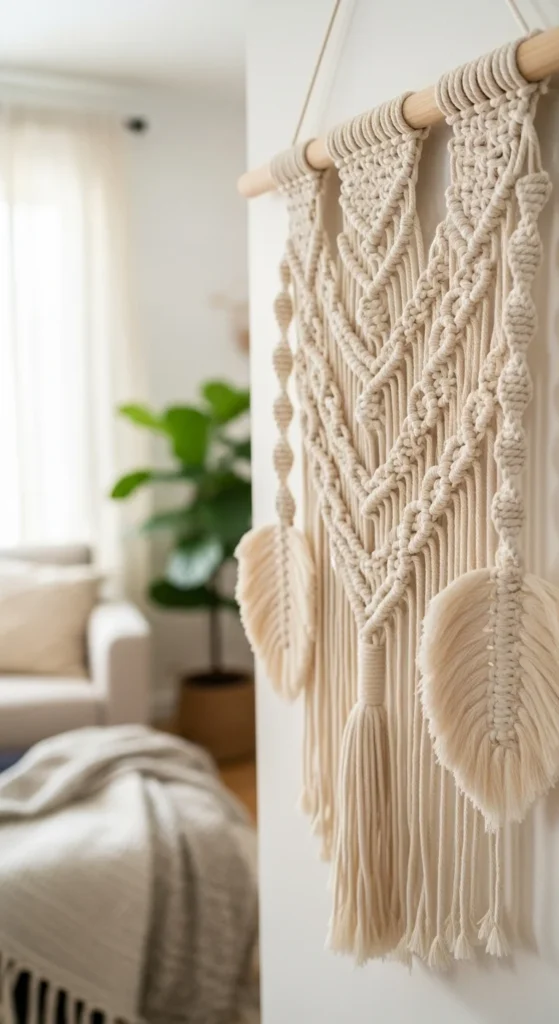Handwoven Macramé Wall Hangings