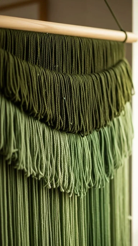 Hanging Yarn Wall Decor