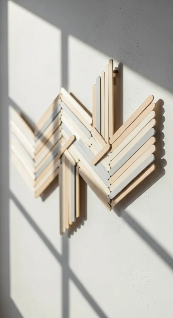 Home Décor Crafts Using Popsicle Sticks