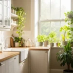 How to Decorate a Kitchen with Plants for Fresh Vibes