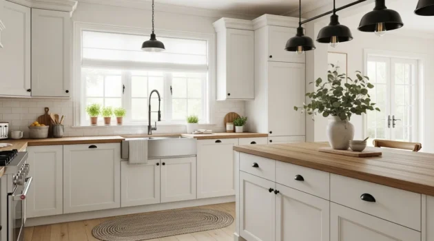 How to Decorate a Modern Farmhouse Kitchen