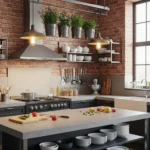 How to Decorate an Industrial Style Kitchen