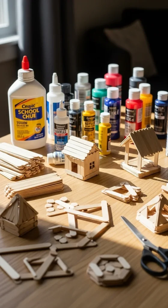 how to make diy crafts with popsicle sticks