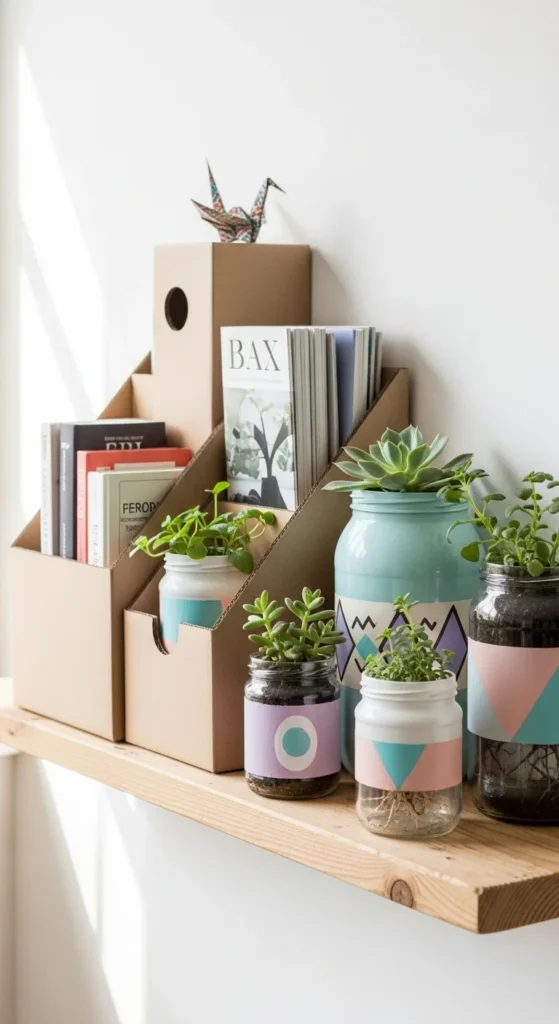 How to Make Recycled Crafts Look High-End