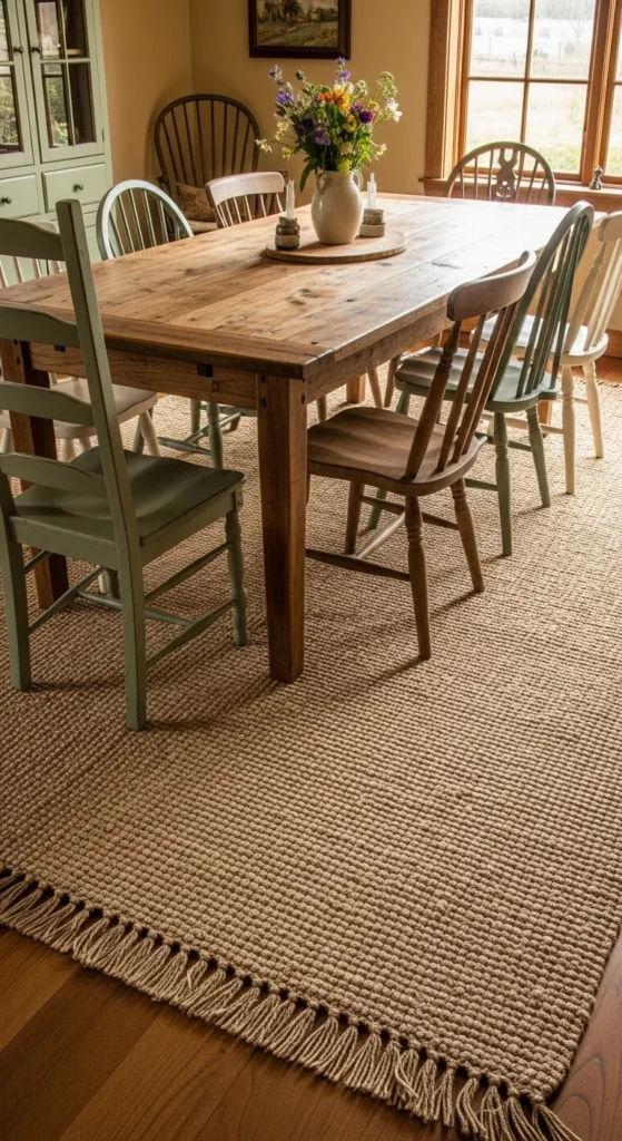 Incorporate Handwoven Rugs