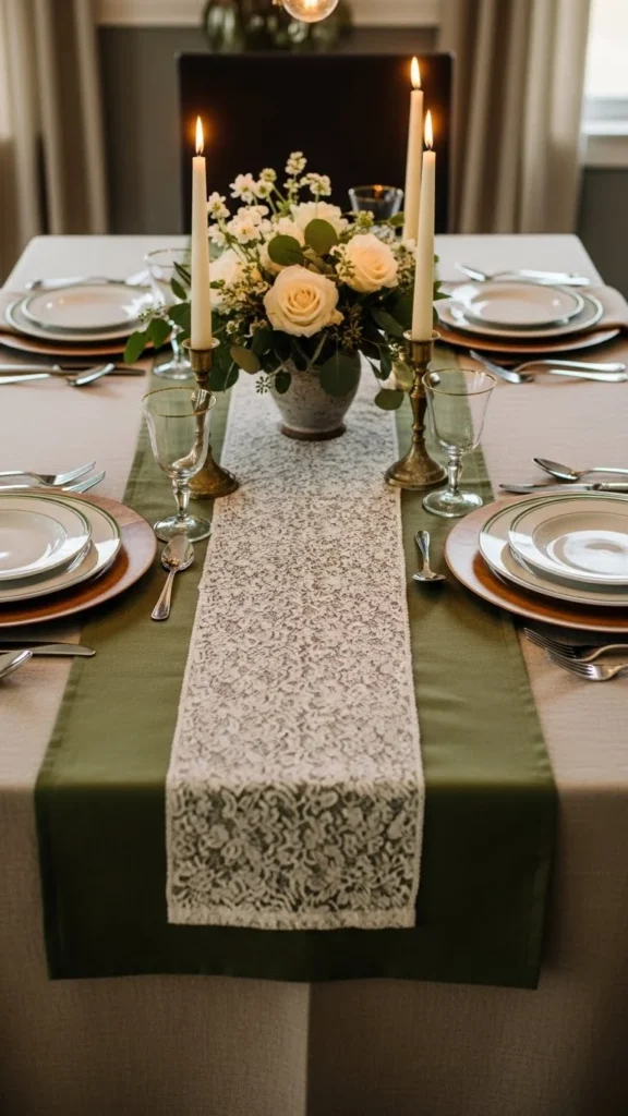 Layered Table Linens