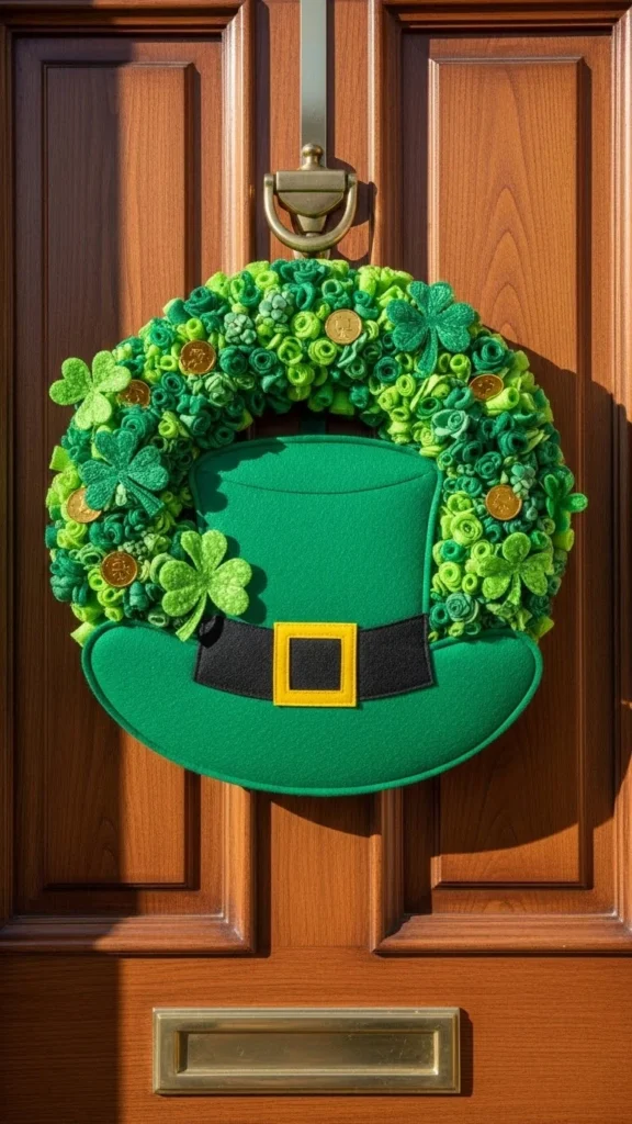 Leprechaun Hat Door Decor