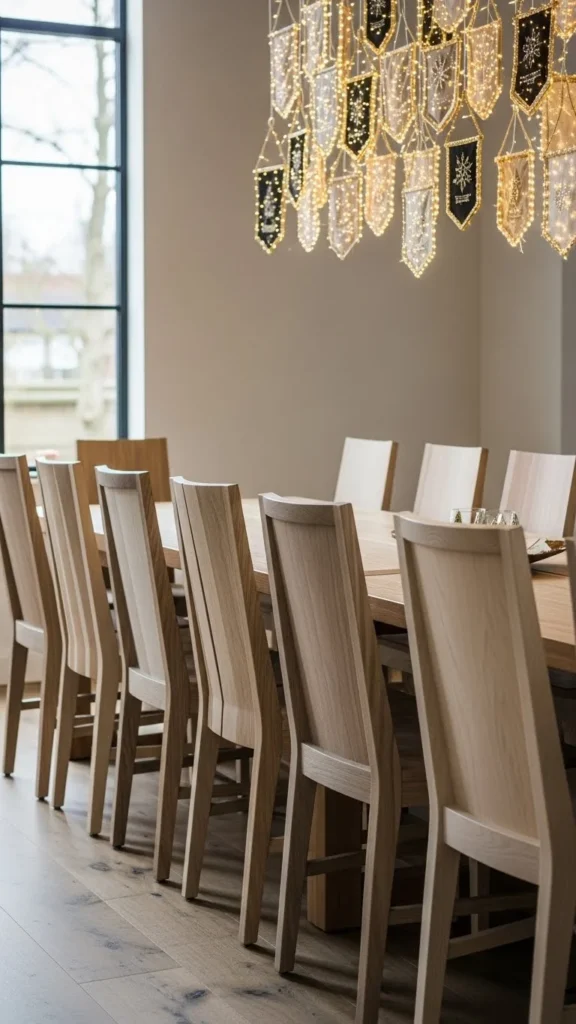 Mixed Wood Dining Chairs