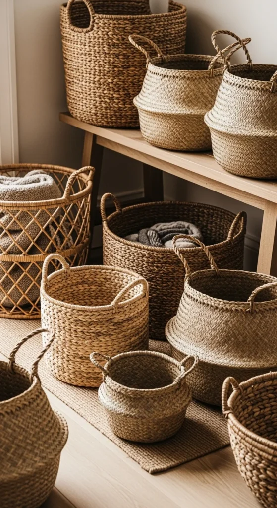 Natural Fiber Baskets