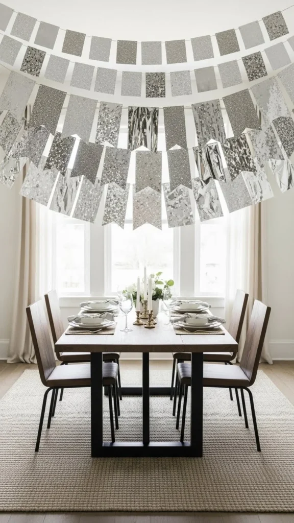 Neutral Area Rugs Under the Table