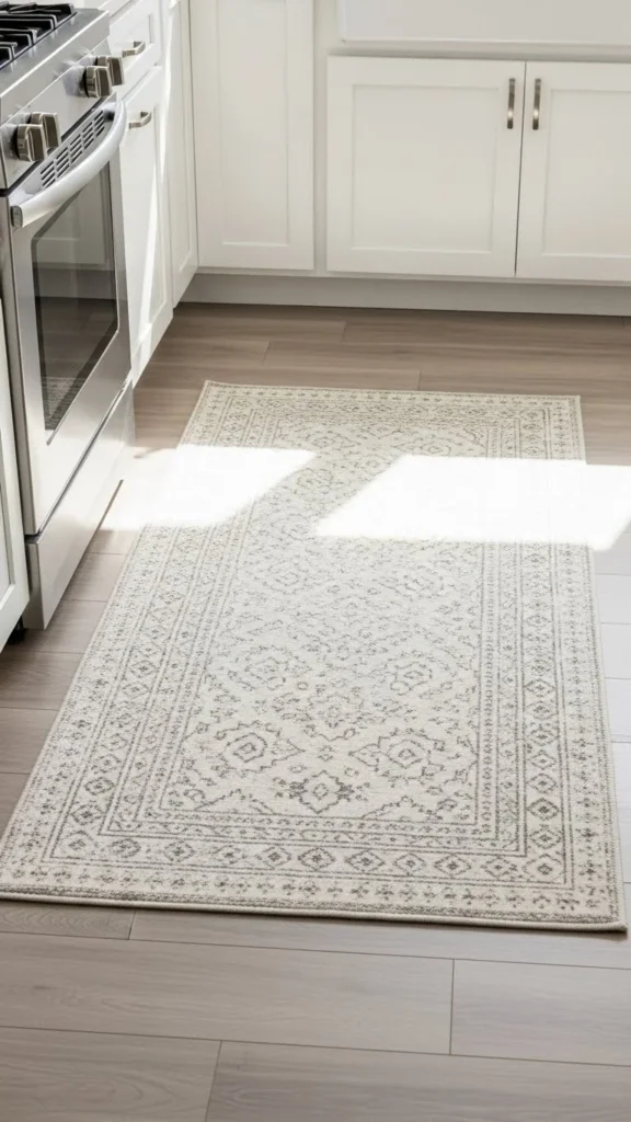 Neutral Rug with Subtle Pattern