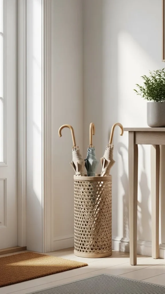 Neutral Umbrella Stand
