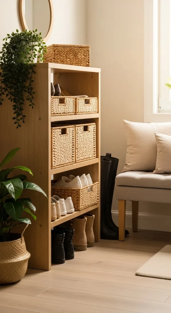 Organized Shoe Storage