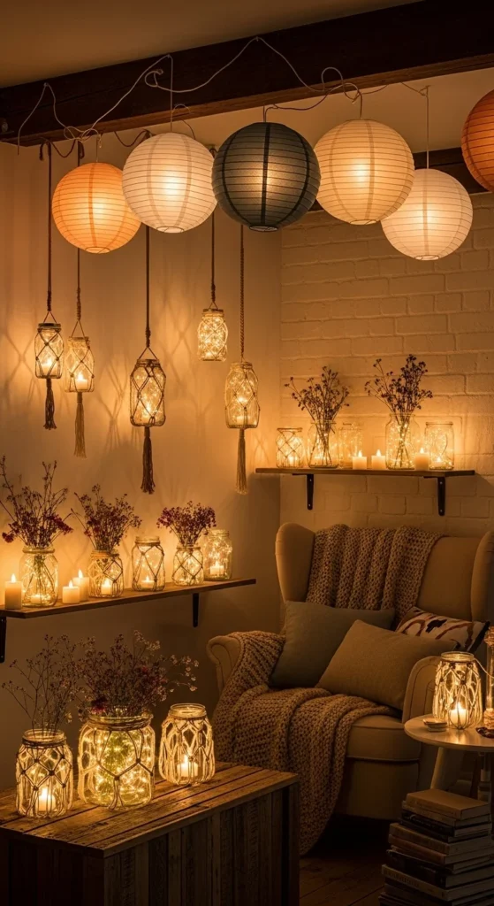 Lighting-Based DIY Decor Ideas