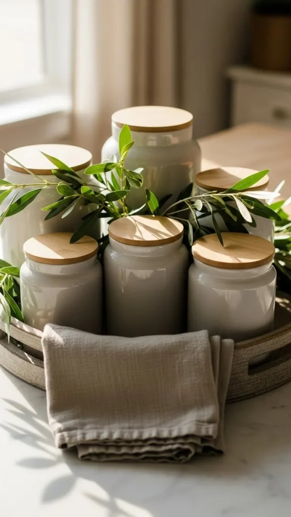 Refresh Trays Seasonally With Small Changes