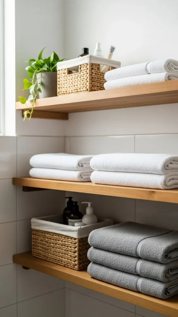 Simple Open Shelving