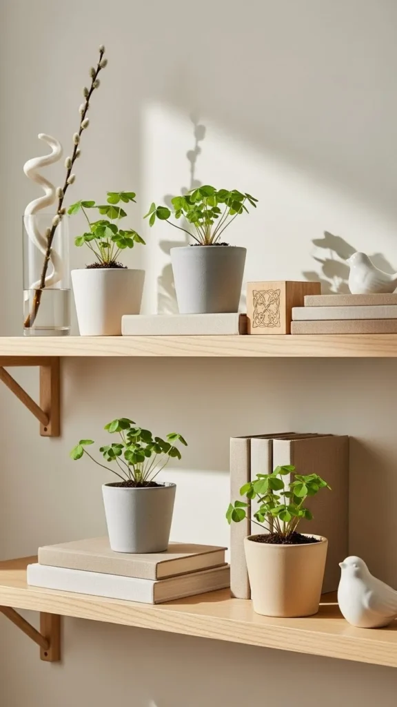 Small Potted Shamrocks