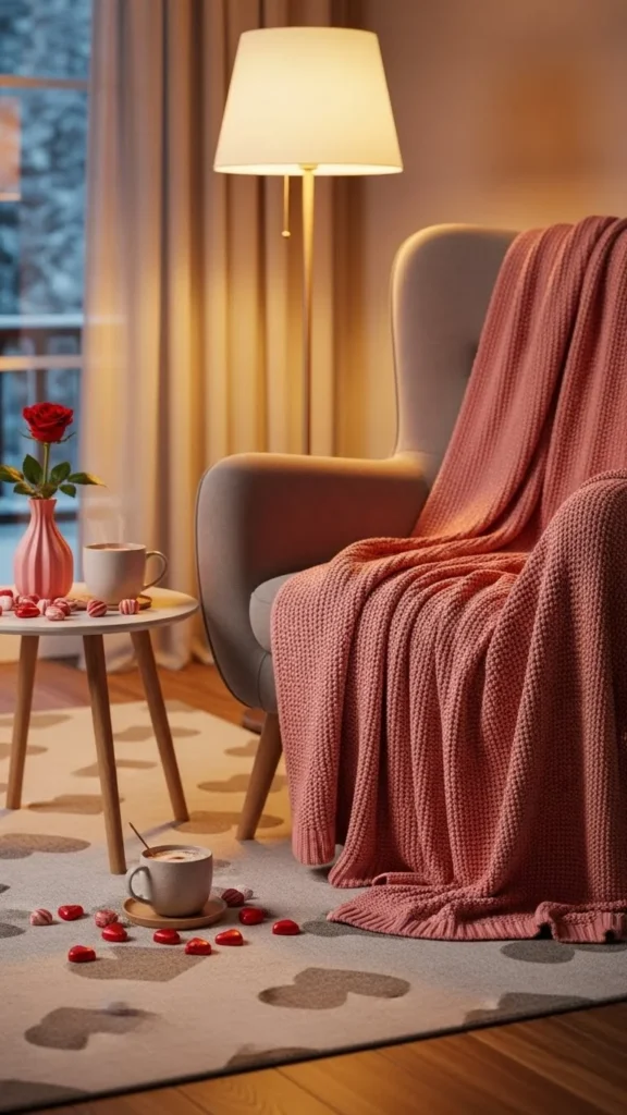 Soft Accent Chairs with Throws