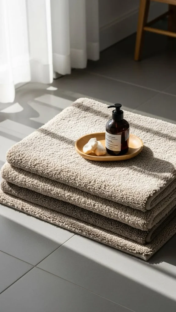 Soft Bath Mat Layers