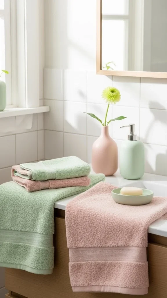 Soft Spring Color Accents