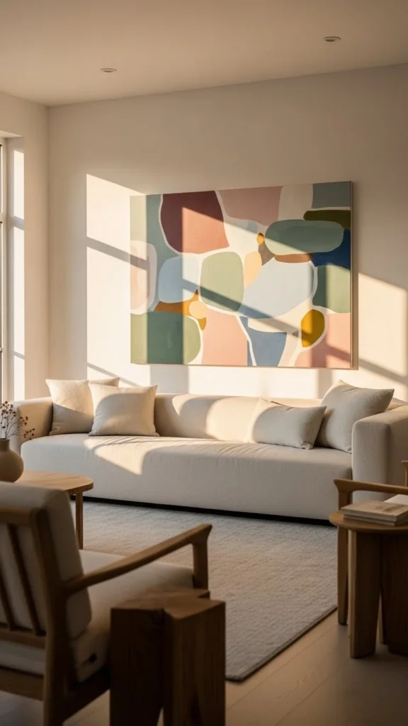 Soft Wall Art With Light Tones