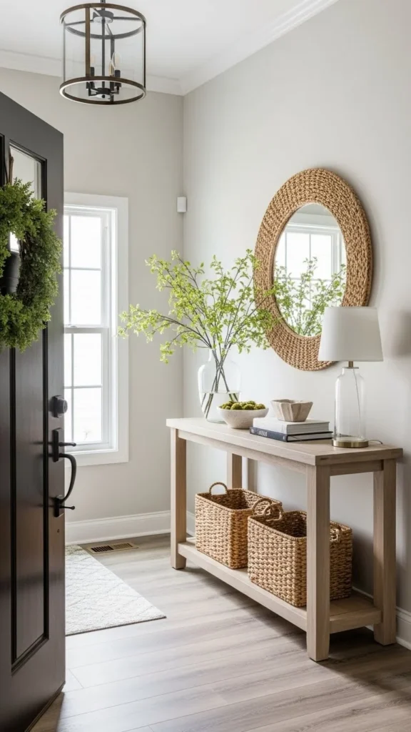 Spring Entryway Decor