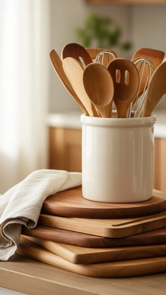 Start Small with Subtle Wood Touches