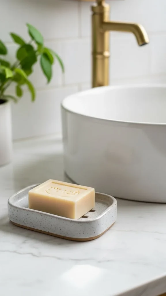 Stone or Ceramic Soap Dishes