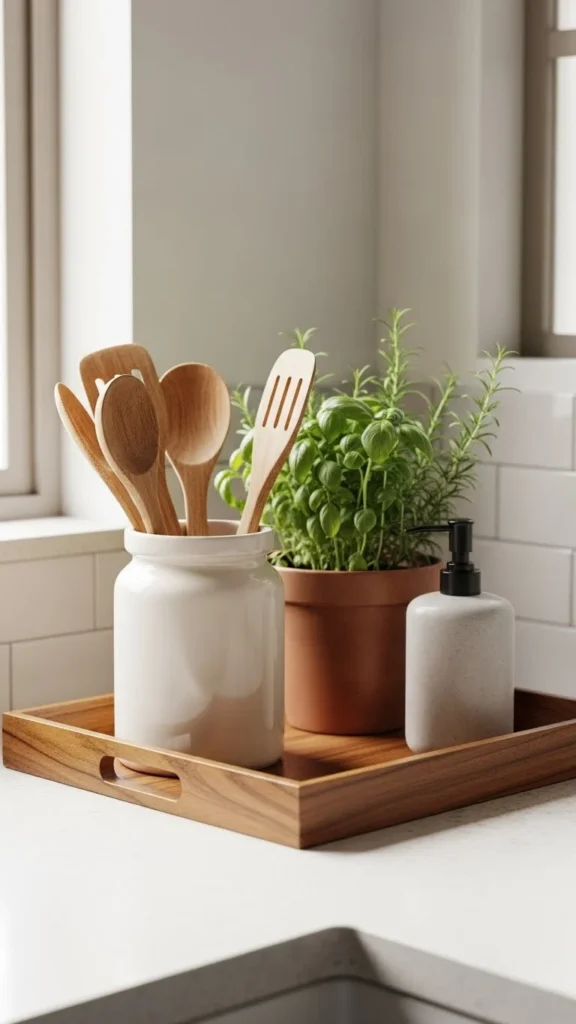 Style Countertops Without Making Them Crowded