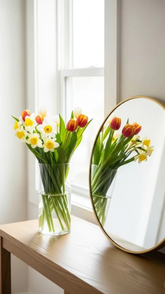 Style a Console Table for Spring