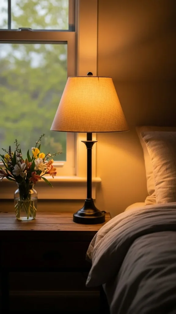 Style a Simple Bedside Lamp