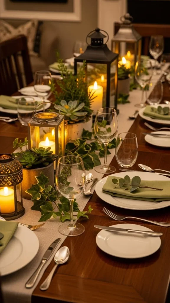 Tabletop Lantern Glow