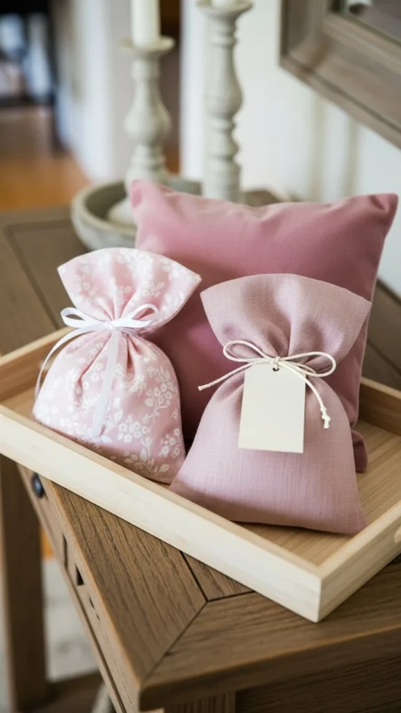 Tray With Scented Sachets