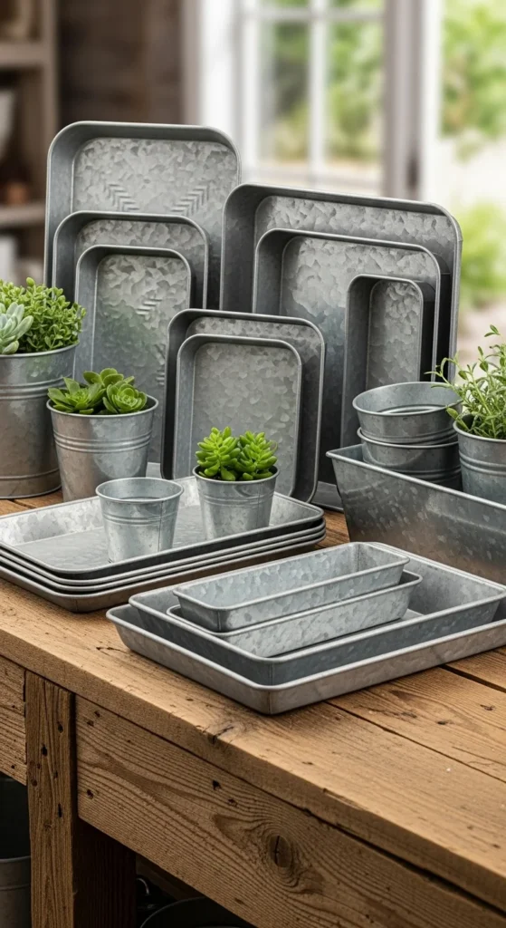 Use Galvanized Steel for Accents