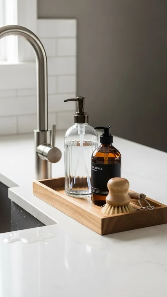 Use Trays to Create a Polished Look