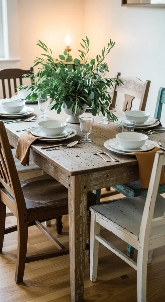 Use Vintage Farmhouse Furniture
