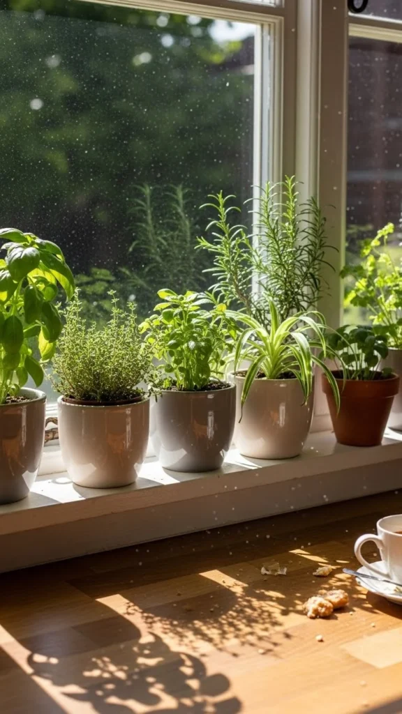 Use Windowsills as Natural Plant Displays