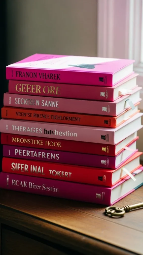 Valentine Color Books Stack