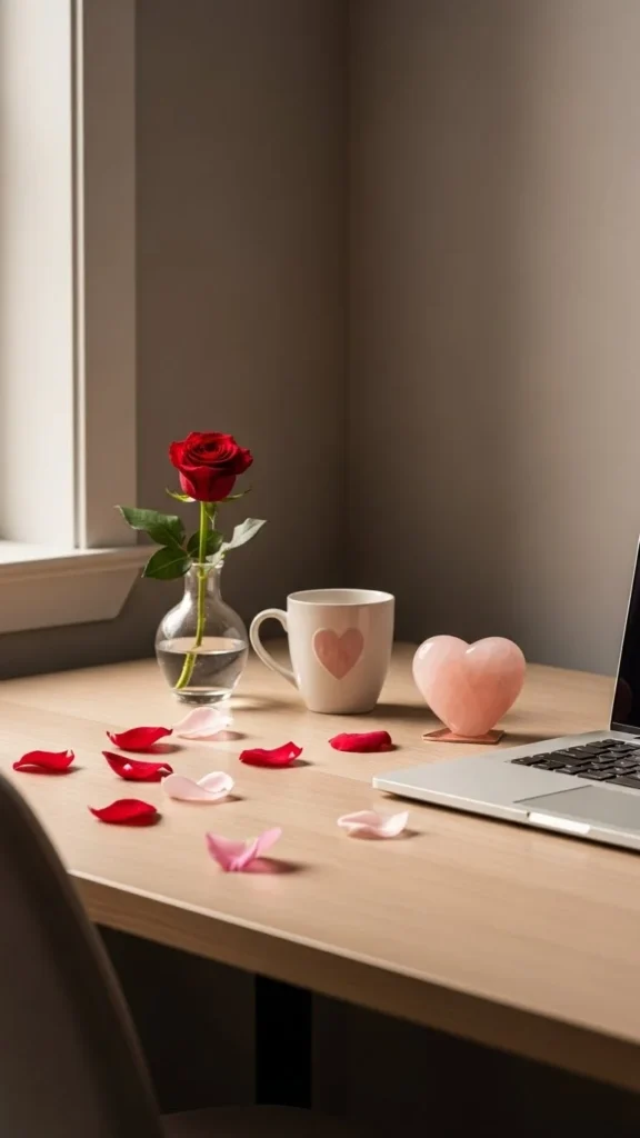Valentine Desk Decor