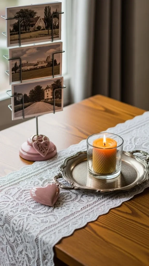 Valentine Postcard Display