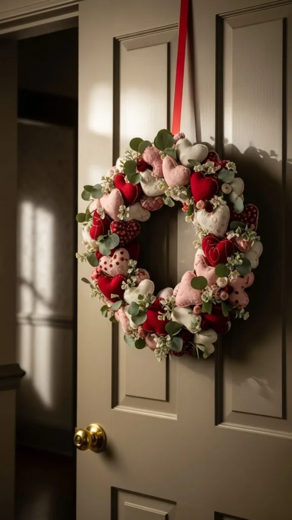 Valentine Wreath for Indoors