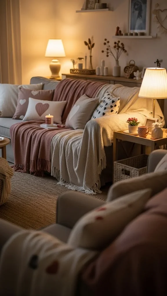 Valentines Day Cozy Home Decor