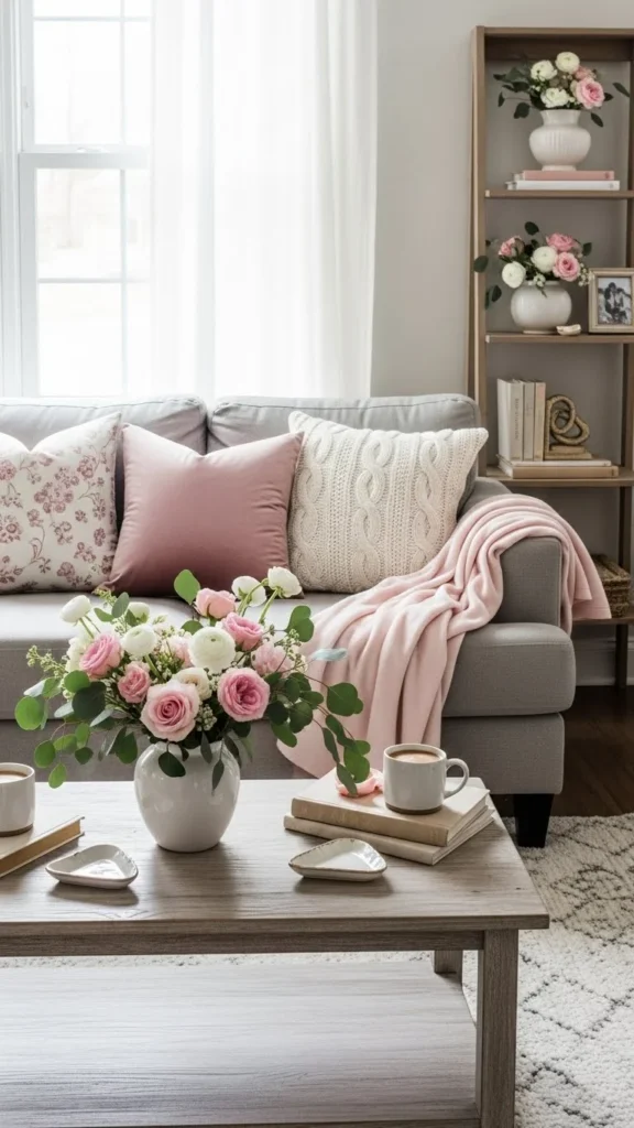 Valentines Day Floral Decor